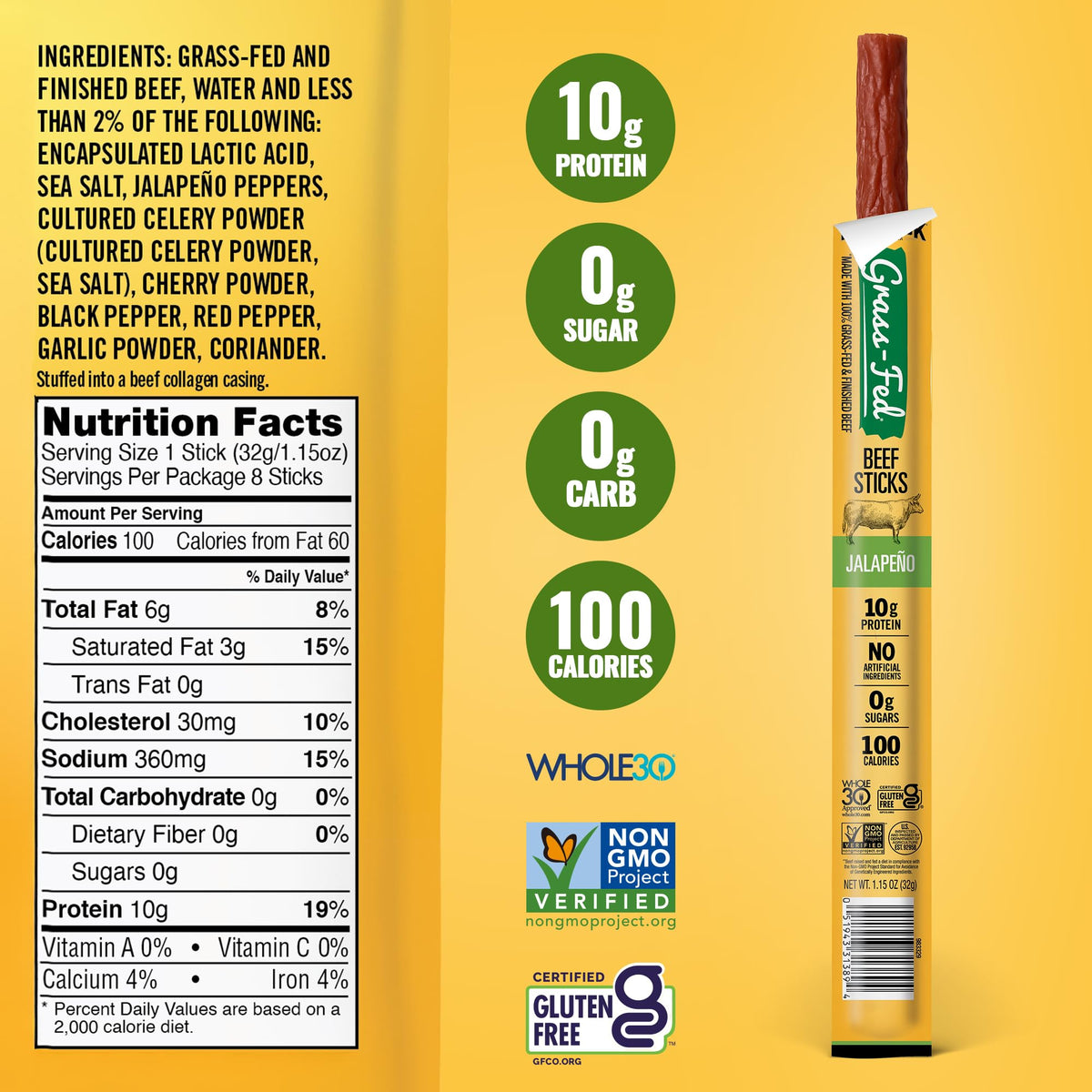 Oregon-smoked Tillamook beef sticks with decades of craft and flavor.