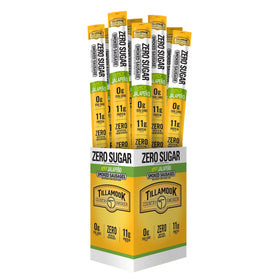Tillamook Country Smoker zero sugar spicy jalapeño sausages pack for on-the-go snacking.