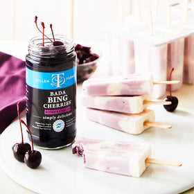 Tillen Farms Bada Bing Cherries close-up highlighting vibrant color and concentrated sweetness
