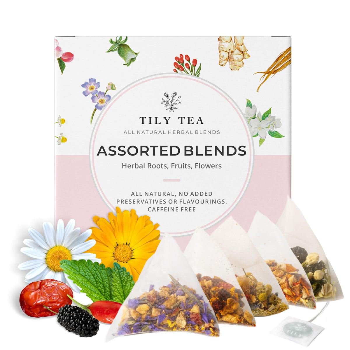 Tily Tea Morning Shine tea bag for an uplifting morning ritual