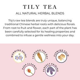 Tily Tea Perfect Pairing tea bag pairs with meals and desserts