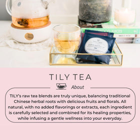 Tily Tea Plastic-Free Pyramid Bag highlights eco-friendly packaging