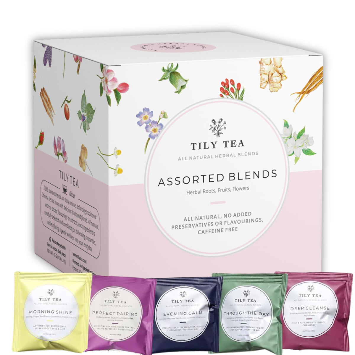 Tily Tea Traditional Meets Modern blend showcases timeless herbal flavor fusion