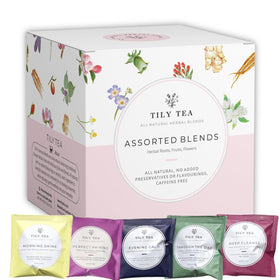 Tily Tea Traditional Meets Modern blend showcases timeless herbal flavor fusion
