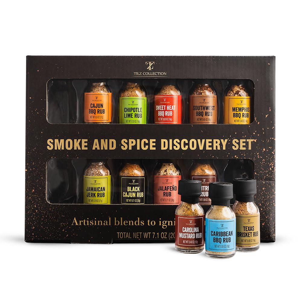 TILZ COLLECTION global flavors represented by a vibrant spice assortment