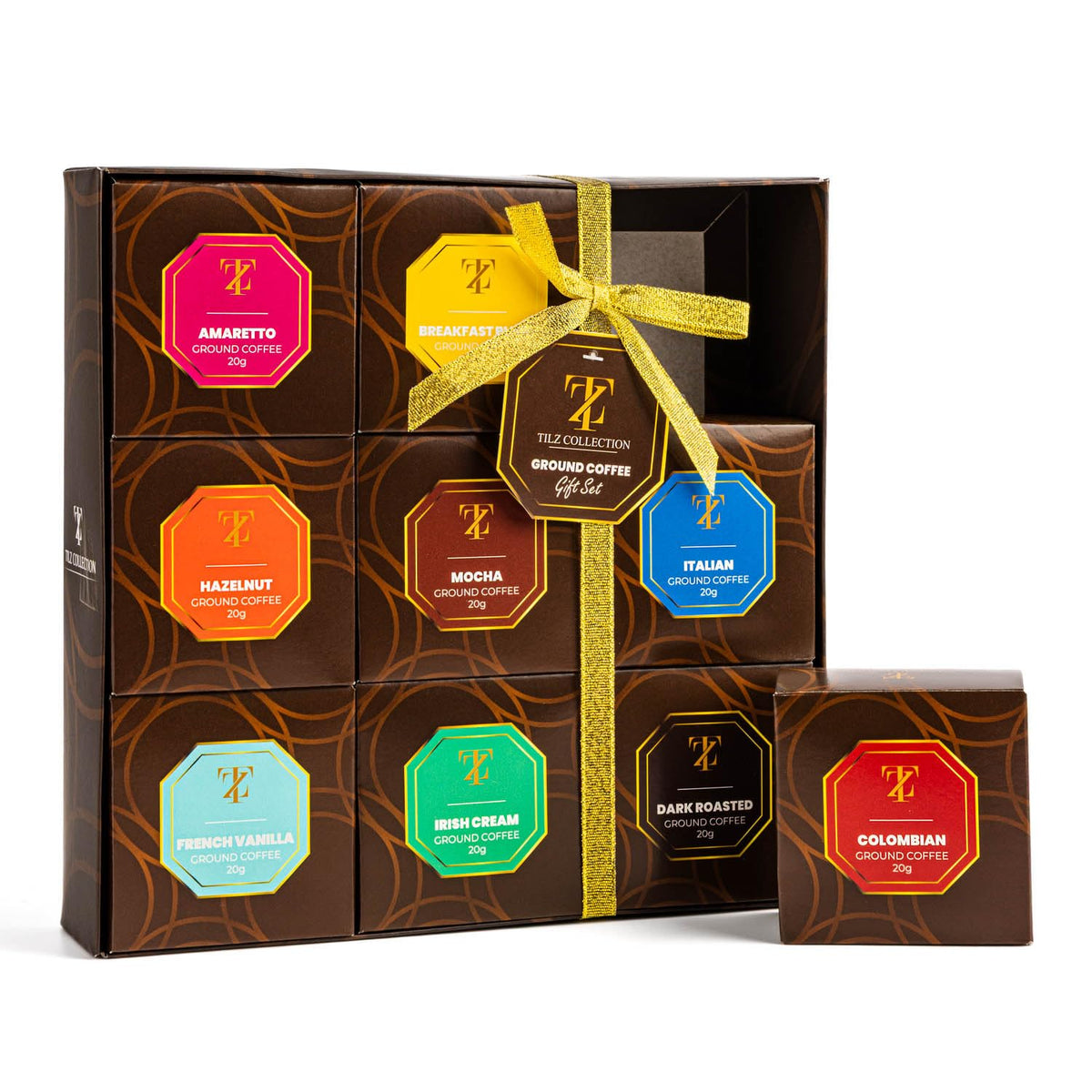 Tilz French Vanilla Ground Coffee with creamy notes for cozy breaks.