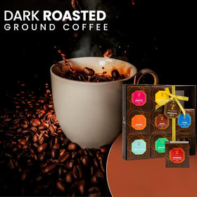 Tilz Italian Ground Coffee delivers rich depth for afternoon savor.
