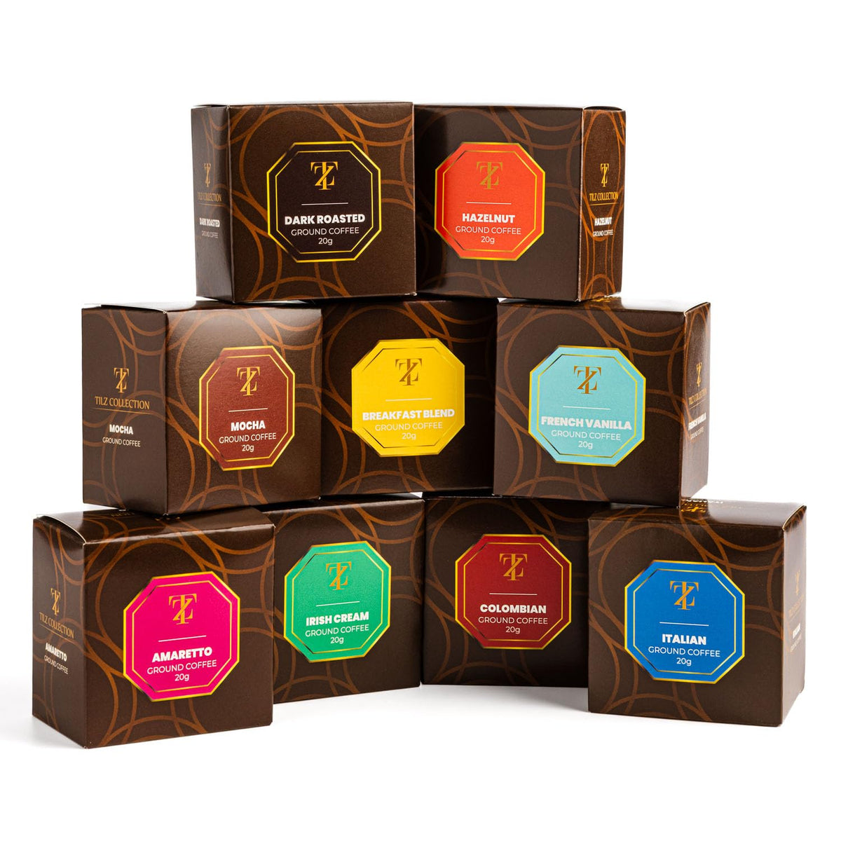 Tilz Mocha Ground Coffee offers dessert-like sweetness for special mornings.