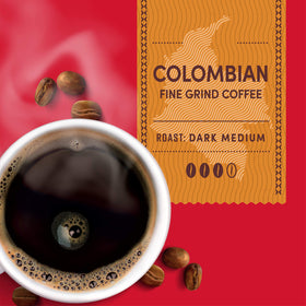 Tim Hortons 100% Arabica beans for consistent taste.