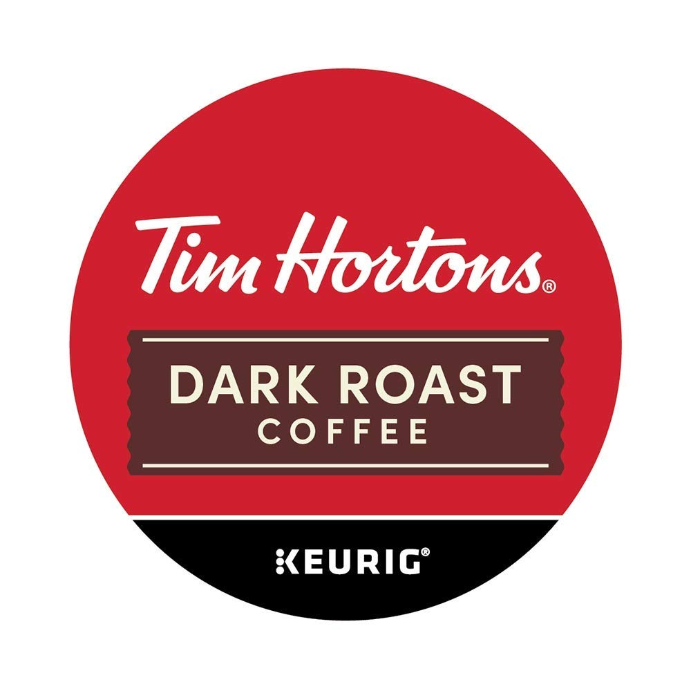 Tim Hortons 100% Arabica beans close-up highlighting premium quality
