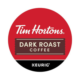 Tim Hortons 100% Arabica beans close-up highlighting premium quality