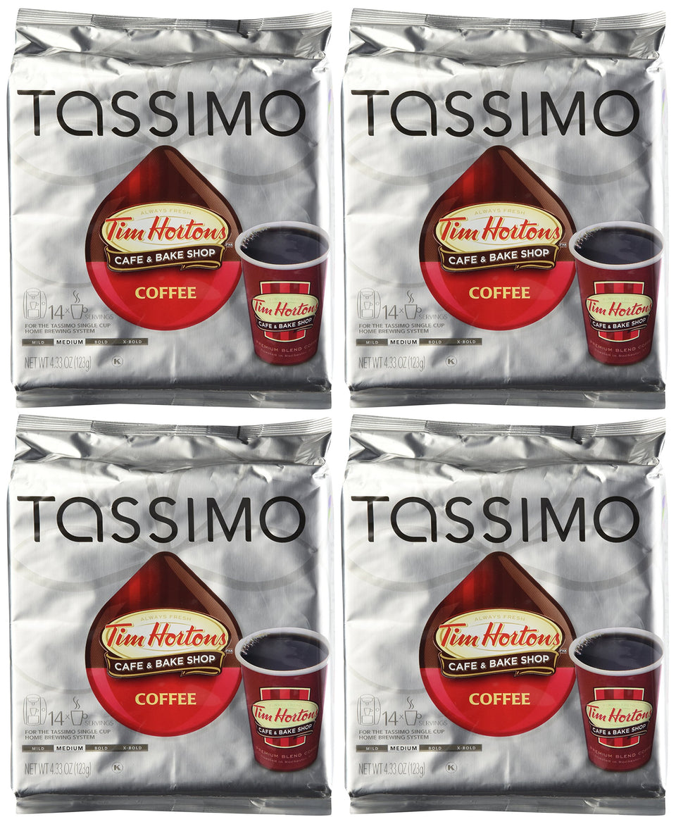 Tim Hortons T DISC pack for TASSIMO, convenient single-serve coffee.