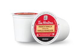 Tim Hortons 10-count box of K-Cup pods for quick home brews.