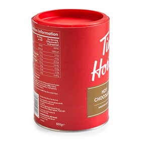 Tim Hortons hot chocolate with silky milk swirl, a comforting afternoon treat