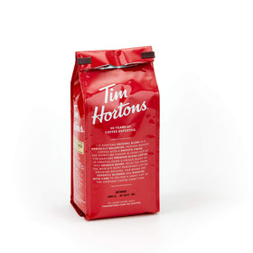 Original Blend grounds ready for automatic coffee maker