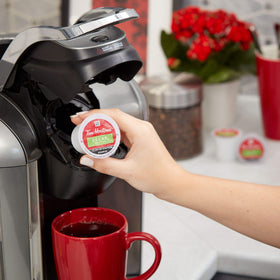 Tim Hortons used pods can be recycled where available.