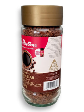 Tim Hortons Premium Instant Coffee Medium on a kitchen counter highlights everyday simplicity.