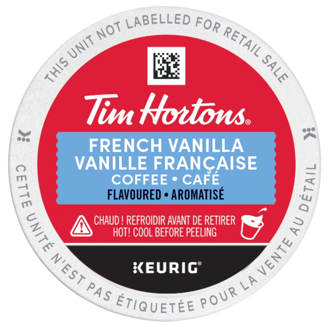 Tim Hortons packaging shows easy, mess-free use in Keurig brewers