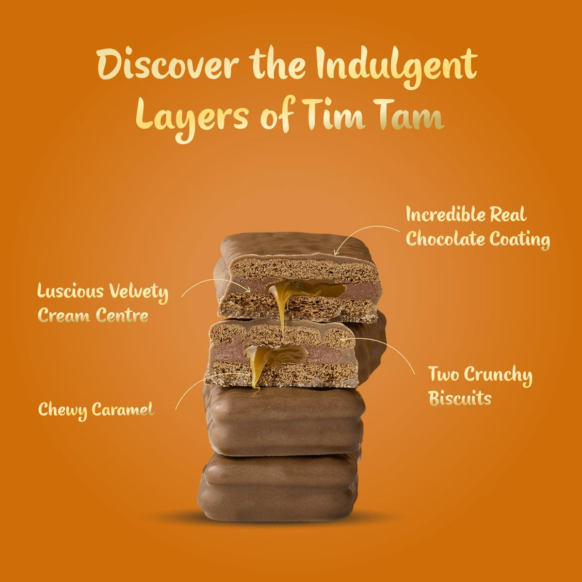 Tim Tam with tea pairing, perfect accompaniment for a cozy break.
