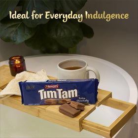 Official Arnott's seller label confirms authentic Tim Tam treats.