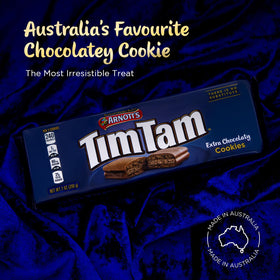Tim Tam Original flavor pack provides classic chocolate indulgence for moments of pause.