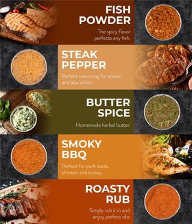 Timber Taste International Spice Mix brings global nuance.
