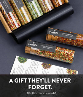 Timber Taste pizza seasoning blends tin packaging, easy flavor for pizzas