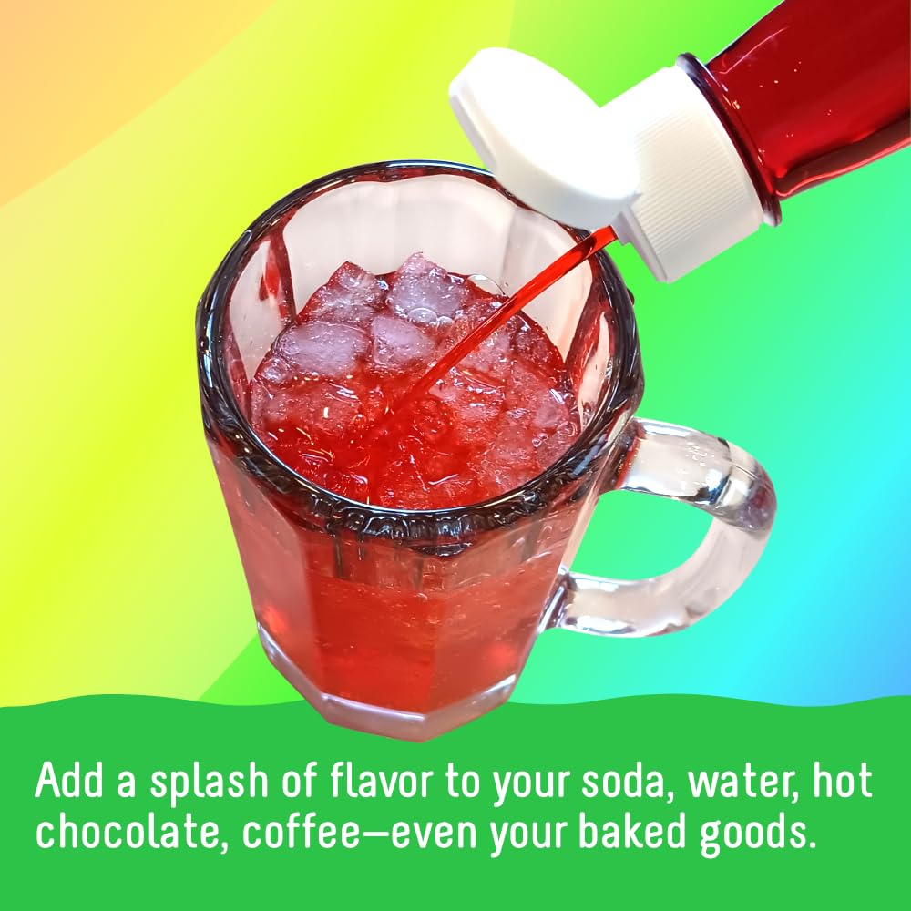 Time For Treats 3-Pack Syrup Set front view for convenient flavor variety.