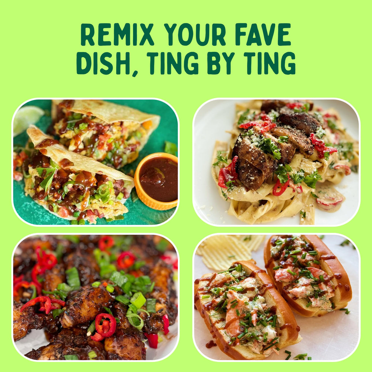 Ting A Ling Jerk Marinade jar open reveals vegan-friendly, clean ingredients.