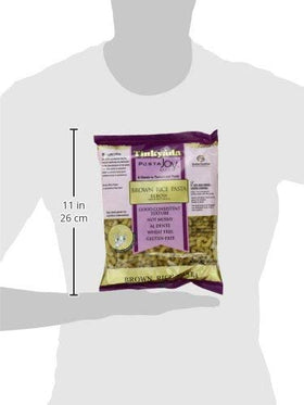 Tinkyada brown rice elbow pasta dry, ready to boil for quick meals