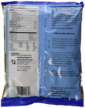 Tinkyada packaging for gluten-free shells, ready to cook.