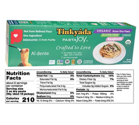 Tinkyada lasagne pasta sheets pack ready for layered, flavorful gluten-free lasagna