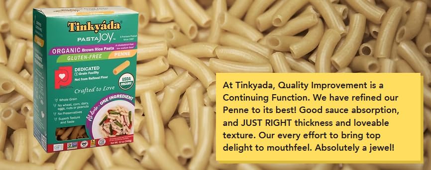 Tinkyada packaging inside view showing value and variety pack