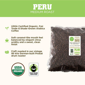 Tiny Footprint Coffee fair trade organic arabica for responsible sourcing.