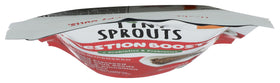Tiny Sprouts Apple cinnamon flavor image suggests kid-friendly taste