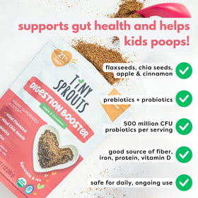 Tiny Sprouts Brain Booster smoothie-blend ready to boost focus in the morning