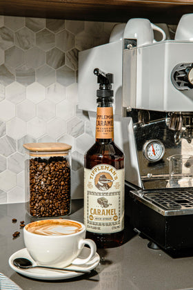 Tippleman's Caramel Syrup baking use adds buttery caramel to desserts