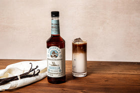 Hot tea with Tippleman's vanilla syrup yields a gentle vanilla note.