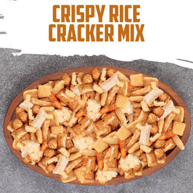 Tivozy Rice Cracker Mix at family gathering, easy to serve and share.