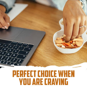Tivozy Rice Cracker Mix flavor variety, appealing for tastings and bites.
