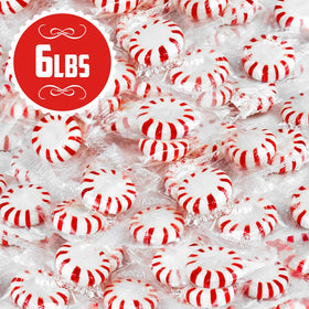 Close-up of Tivozy Starlight Peppermints detail and mint texture