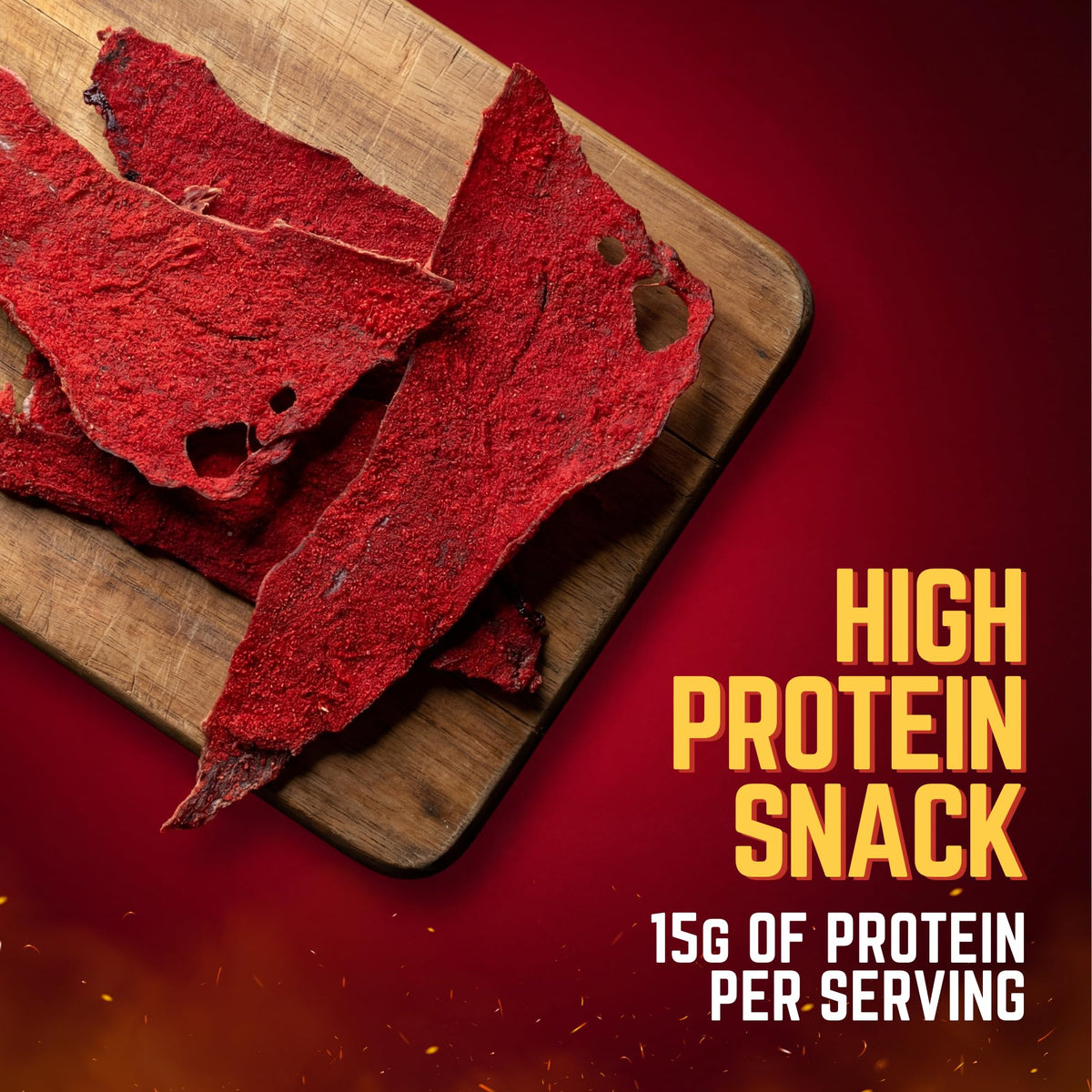 Tizon Lumbre jerky travel snack ready in compact pouch