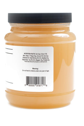 TJO Bees honey pour action ideal for drizzle on foods.