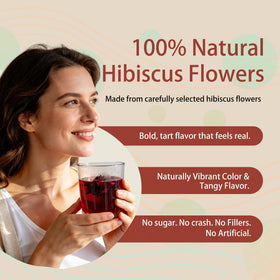 TMKTMK Pipi Hibiscus Tea iced-serve invites a crisp, tart refreshment anytime.