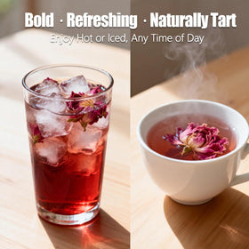 TMKTMK Pipi Hibiscus Tea sustainable packaging supports eco-conscious enjoyment.