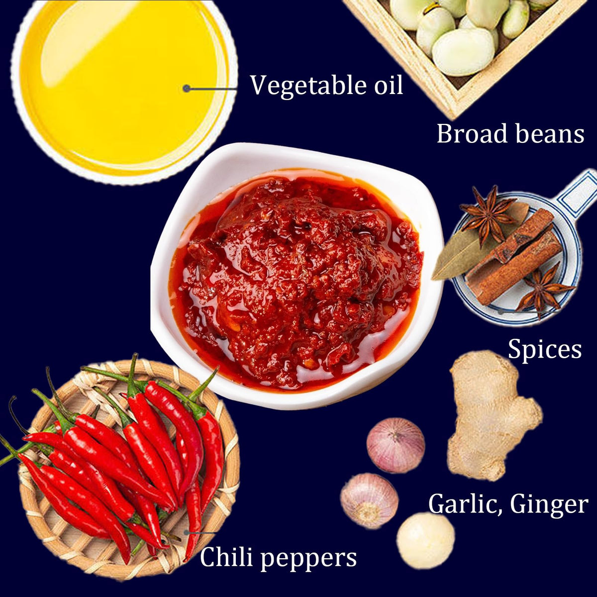 TOEISUXA Doubanjiang ready-to-use-spoon enables fast weeknight flavor enhancements.