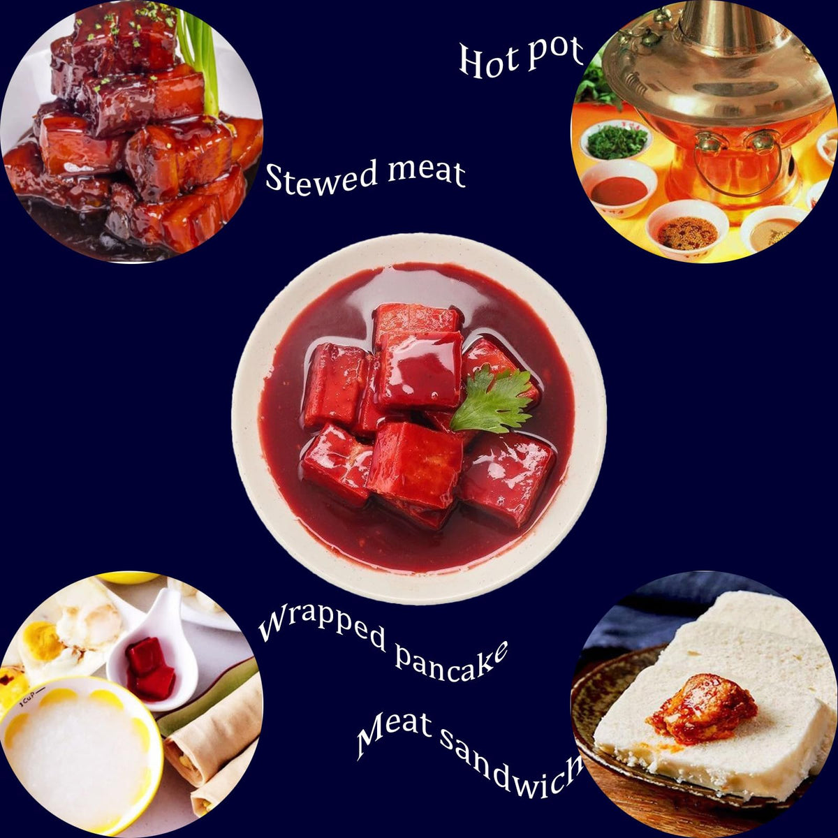 Toeisuxa golden-red blocks boost flavor in sauces and soups.