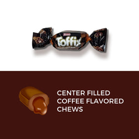 TOFFIX Coffee Chews coffee-flavor delivers a rich, balanced bite.