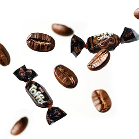 TOFFIX Coffee Chews soft-chewy candy: delicious coffee notes for gifting or vending.