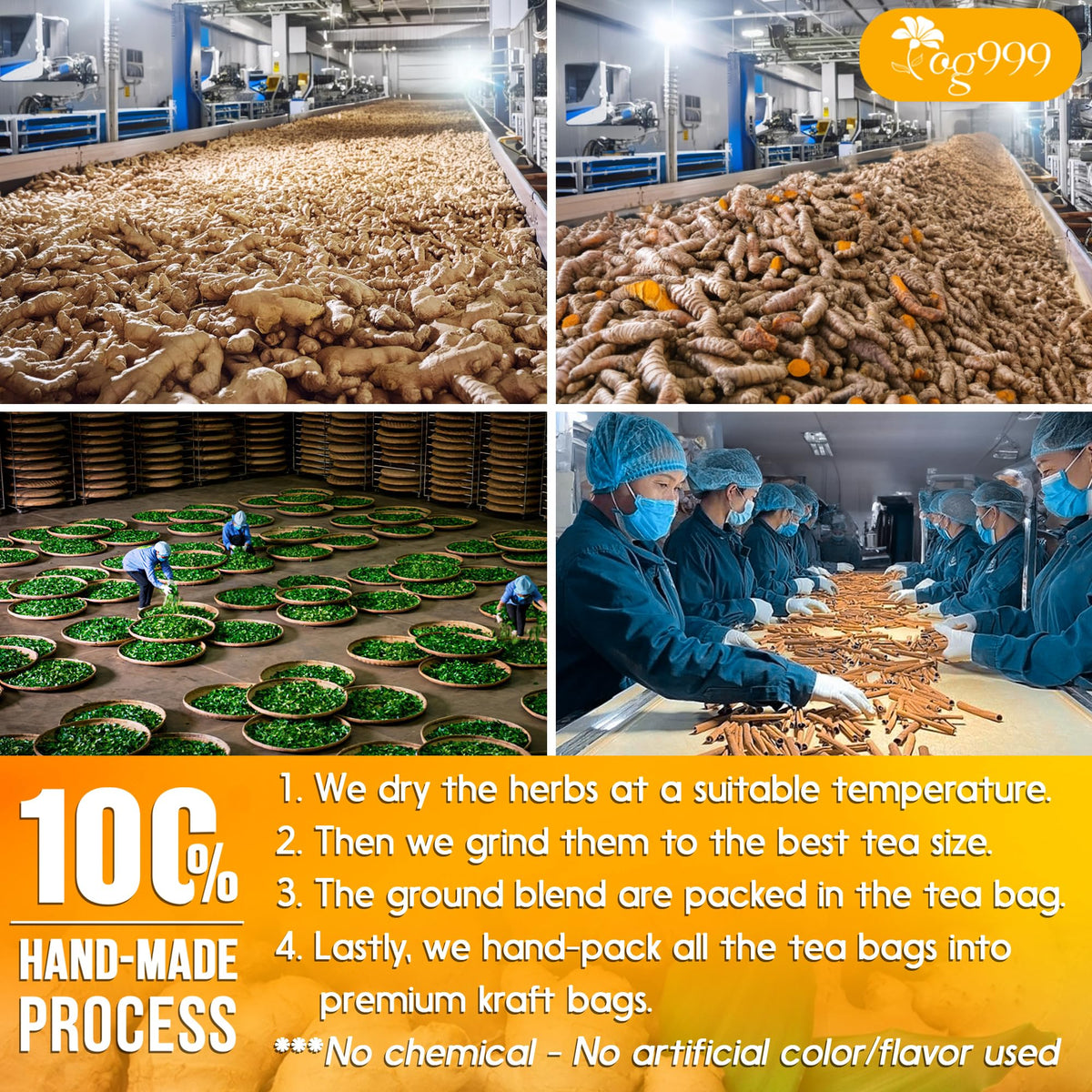 TOG999 Anti-Inflammaheb packaging highlights sustainability